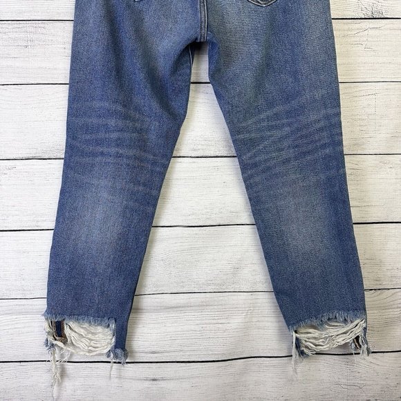Hidden By Buckle Womens Blue Jeans Size 25 Distressed Medium Wash Skinny Jeans - Picture 6 of 10